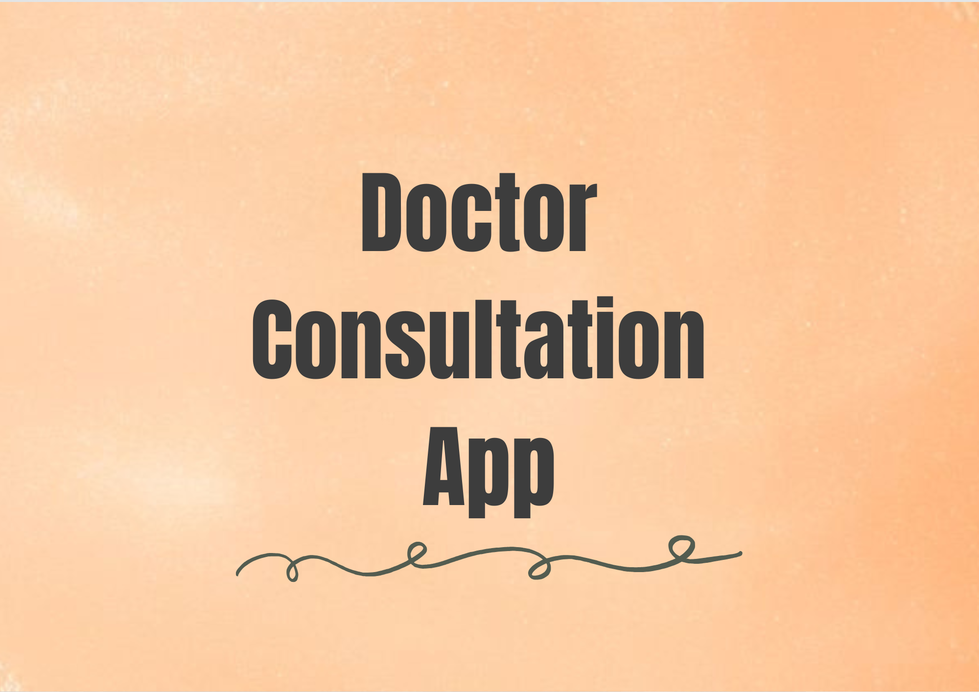 Doctor Consultation App
